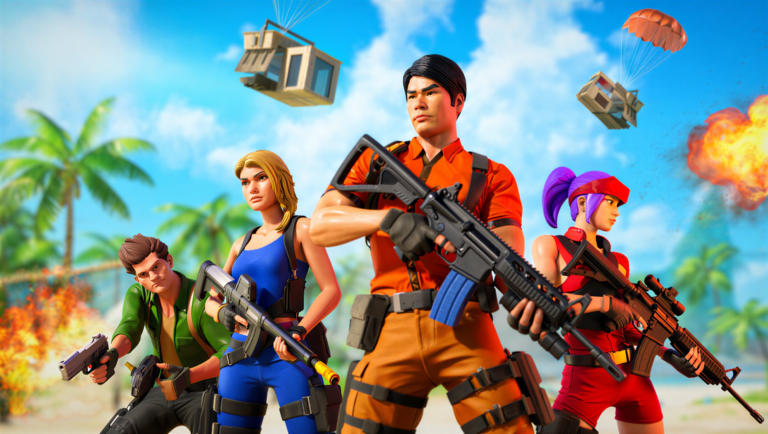 Free Fire Squad Showdown 4K