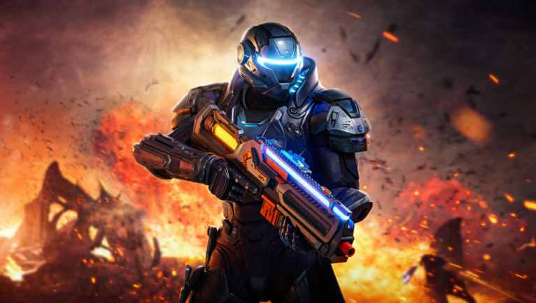 Sci-Fi FPS Banner